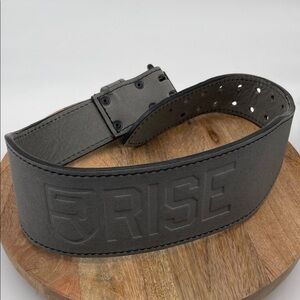 Rise Charcoal Gray Men's Weightlifting Belt